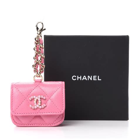 chanel airpod case pink